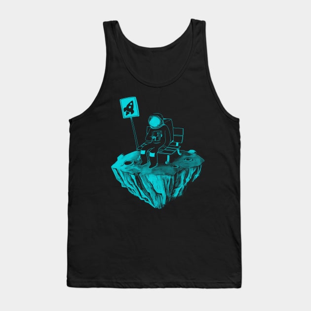 Bus stop Tank Top by exeivier